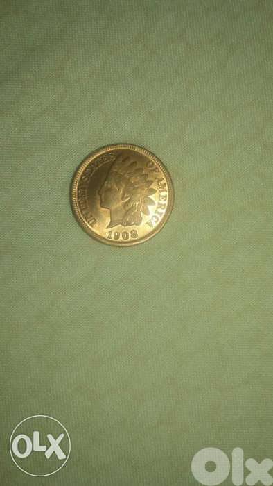 USA Coin Indian Cent 1908 S