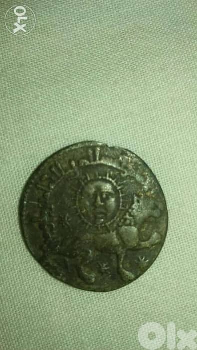 Seljuqi Bronze Coin for Sultan Keyhusrev II year 1237 ADعملة سلجوقية