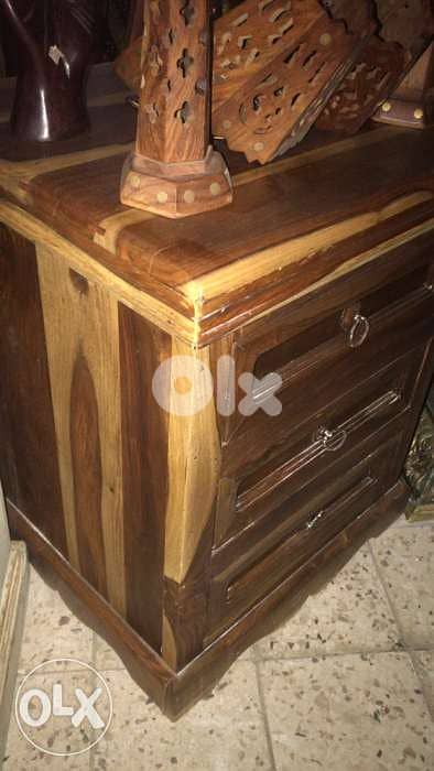 comode solid wiod teak