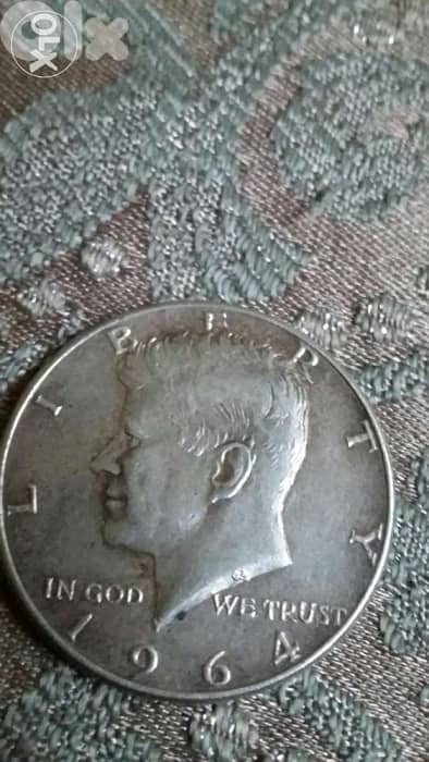 USA Half Silver Dollar Memorial of President Kennedy 1st mintyear 1964
