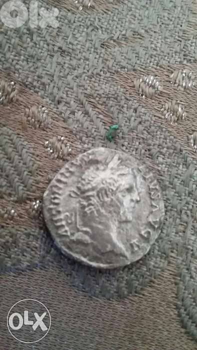 Roman Ancient Silver Coin For Emperor Domitian year 81 AD 19 mm 2 gr
