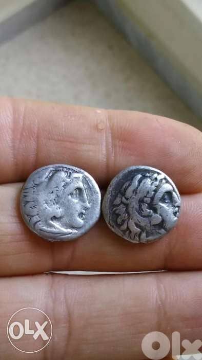 Alexandar III King of Macedonia The Great Silver Coin year 323 BC