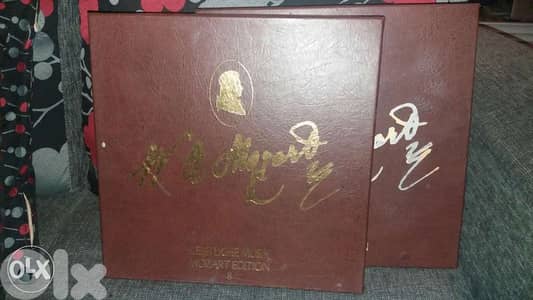 Mozart 2 vinyl boxes موزار اسطوانات اسطوانة lp records