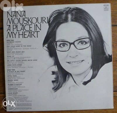 nana mouskouri a place in my heart vinyl lp