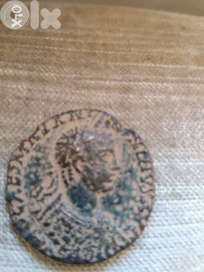 Phoencia Bronze coin of Roman Emperor Elgbalus year 218 to 222 A