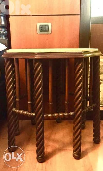 Collectible Twins Arabesque Side Tables