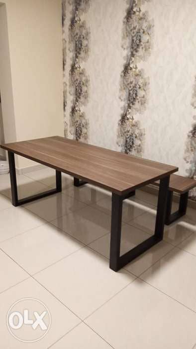 Table and bench
