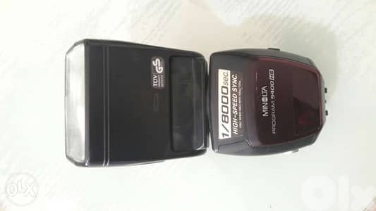 High-speed 5400 HS Minolta flash