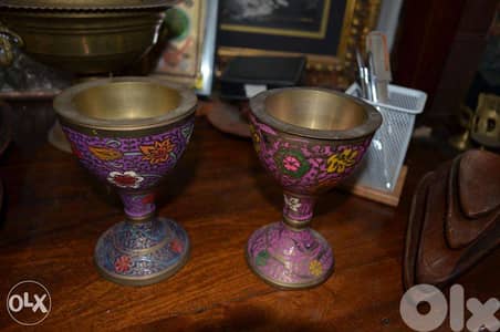 copper cup colored