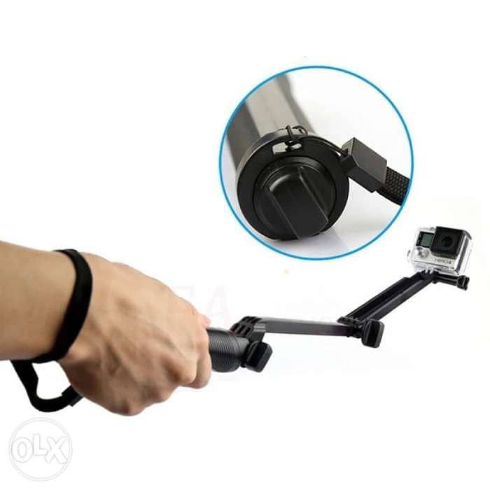 3 way Tripod and selfie for Gopros Hero 13 12 11. . . all action cam 5
