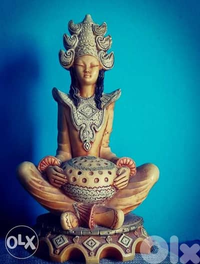 Antique Buddhist statue Lakshmi