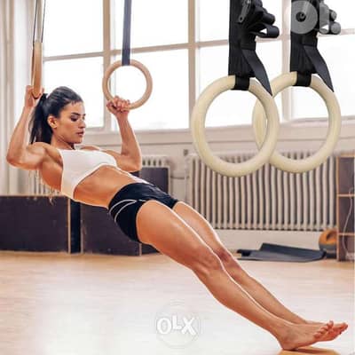 Wooden Gymnastic Rings
