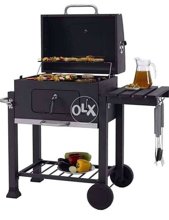 activa angular Charcoal Barbecue 3