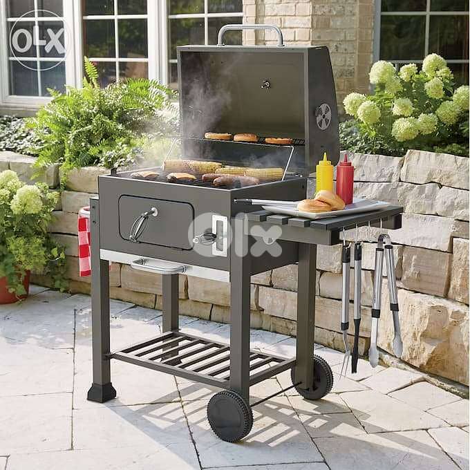 activa angular Charcoal Barbecue 2