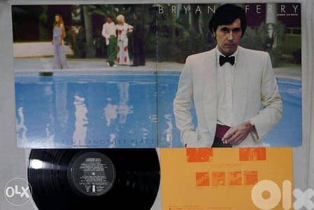 BRYAN FERRY another time another place vinyl LP