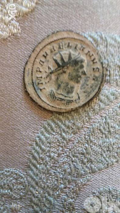 Roman Ancient Coin for Emperor Valerian Bronze Year 253AD