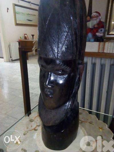 African head statue