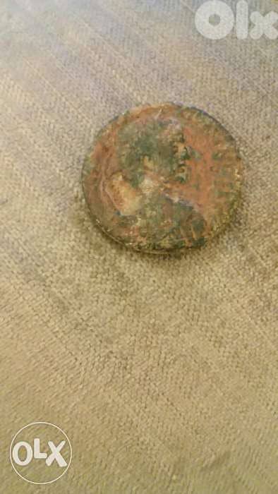 Roman Ancient Coin of Judea King Herodus Atticus of Tyre year 143 AD