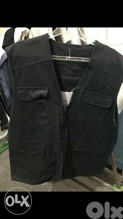 gilet noir all size