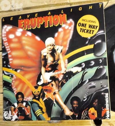 eruption -leave a light - including one way ticket vinyl