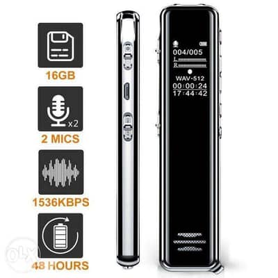 BePro 8 GB Voice Recorder USB Dictaphone Digital Audio