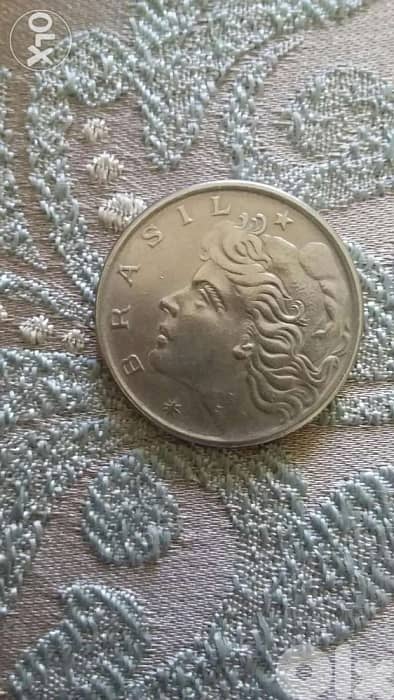 Brasil 1 Cruzeiro coin year 1974
