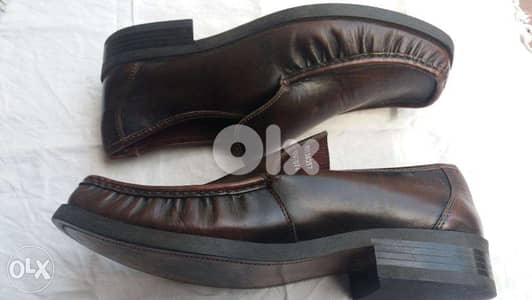 cash $ only) Leather Shoes no 44-45)