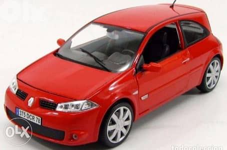 Renault Megane Sport diecast car model 1:18.