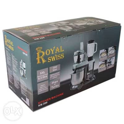 Royal Swiss Multifunction robot 3 in 1- 6.5L/ 4$ Delivery