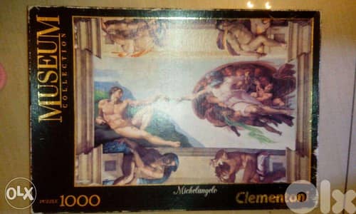 clementoni museum collection puzzle 1000pcs adam creation