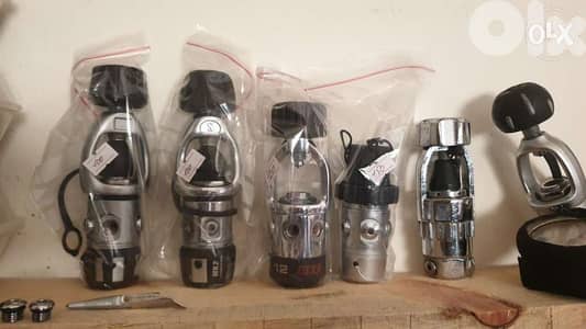 regulator mares scubapro cressi