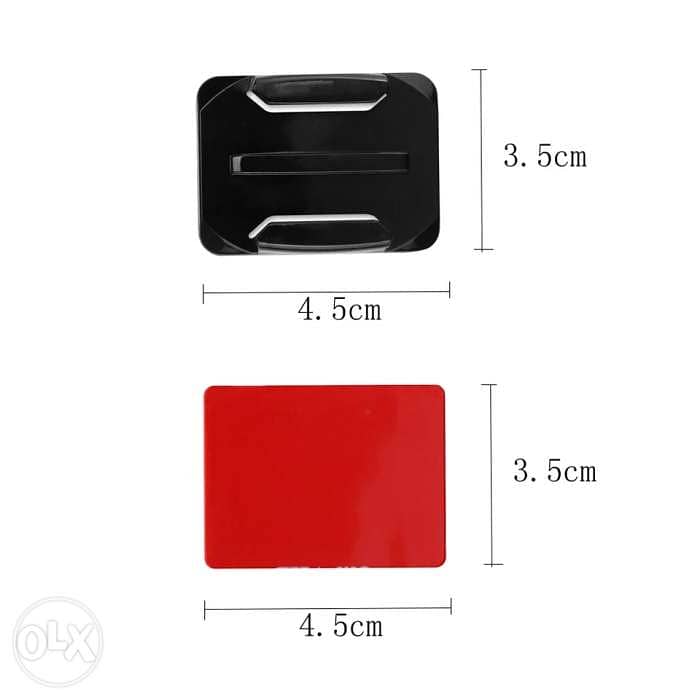 Helmet adapter male/female for Gopro Camera 2