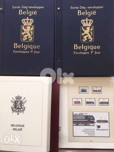 Belgique Stamp collection Timbres Mint + FDC + sheets