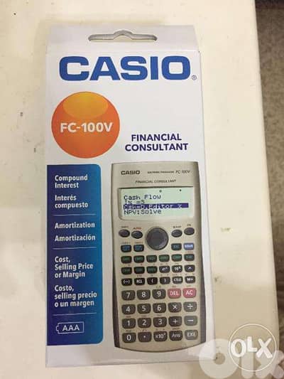Casio FC-100 V Financial Consultant