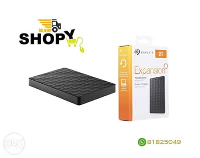Seagate Expansion 2TB Portable External Hard Drive