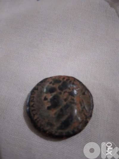 Roman Emperor Domitian Bronze Coin Judea Maritime year 81 AD