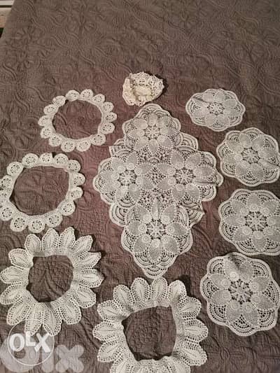 10 crochet pieces