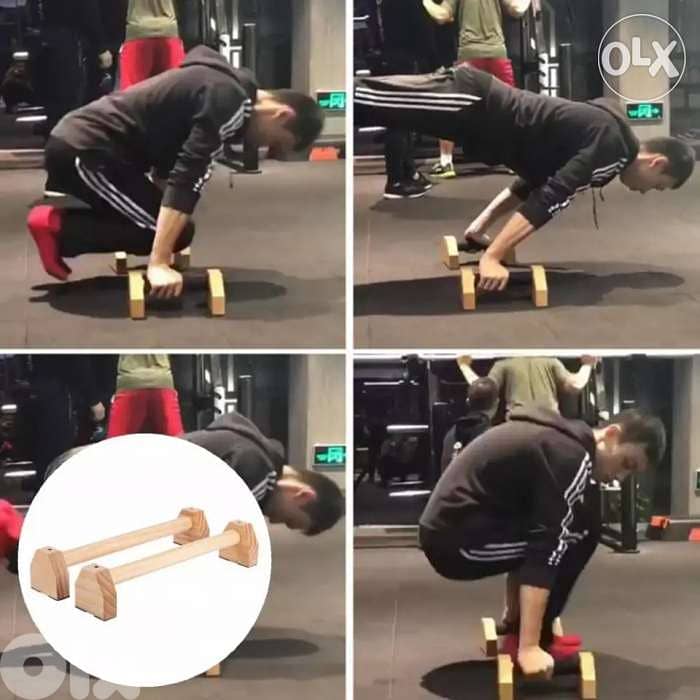 1 Pair Parallettes Bar 1