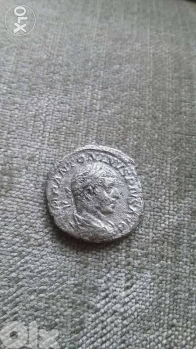 First Black African Roman Emperor Caracalla Silver Coin year 198AD