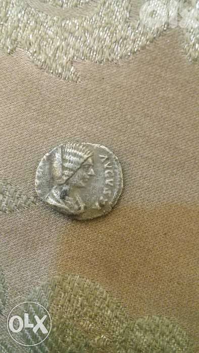Roman Coin Silver Denarius for Queen Julia Domna year 211 AD Rome Mint