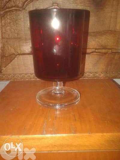 Red Crystal glass