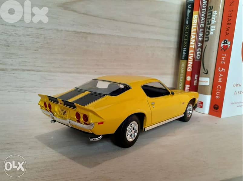 '71 Camaro diecast car model 1:18 4