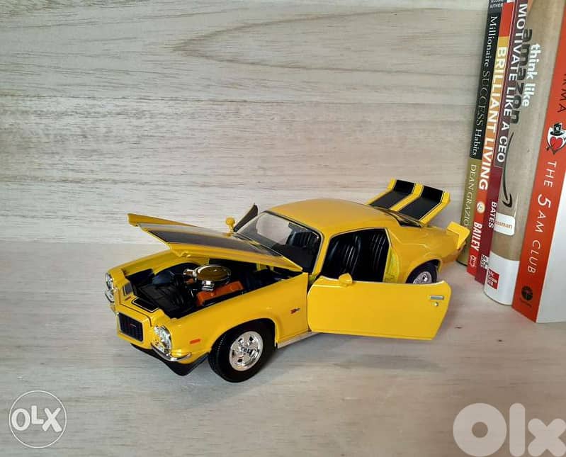 '71 Camaro diecast car model 1:18 6