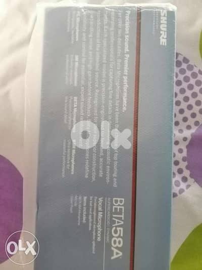 Shure beta 58A microphone