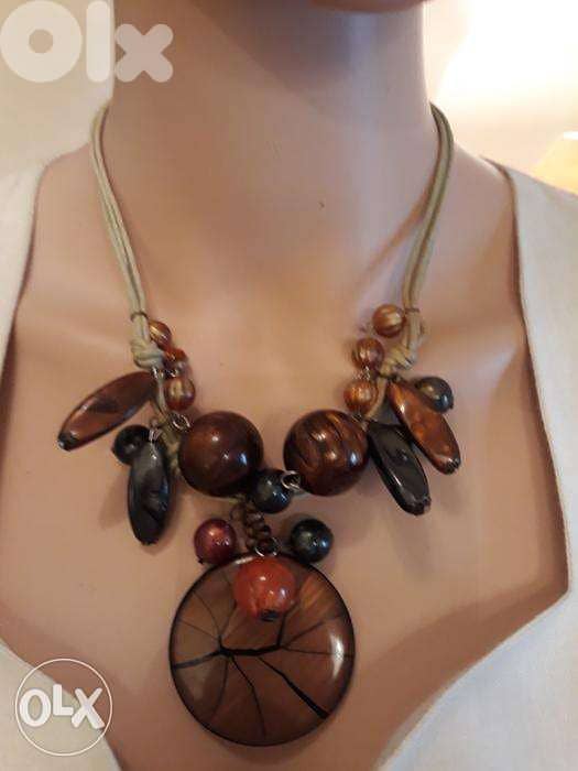 Fancy Africana Necklace عقد أفريقي روعة 2
