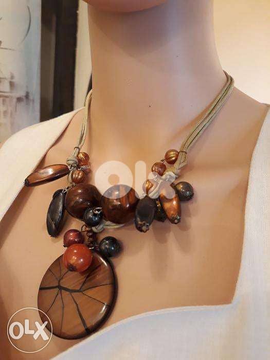 Fancy Africana Necklace عقد أفريقي روعة 4