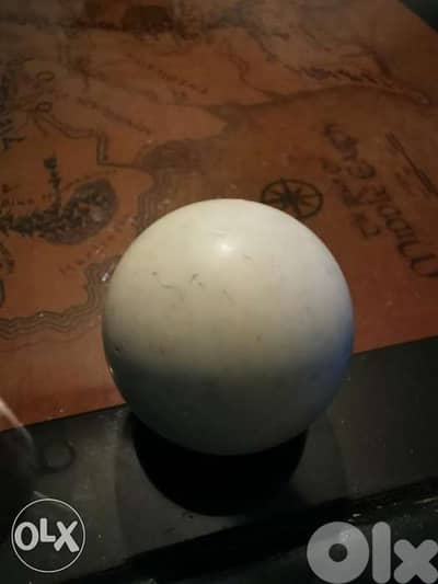 Billiard vintage cue ball