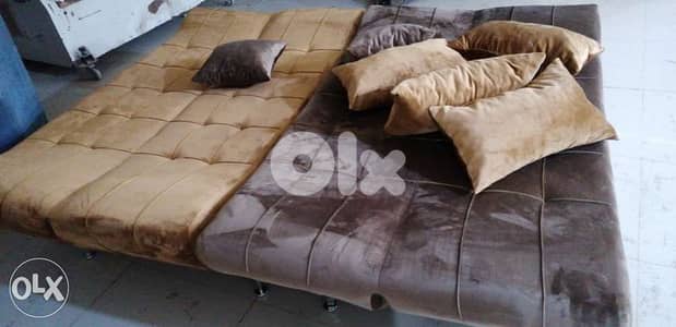 sofa bed متوفره بعده الوان