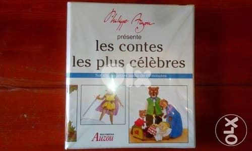 Coffret 6 cassettes histoires et recits pour enfants