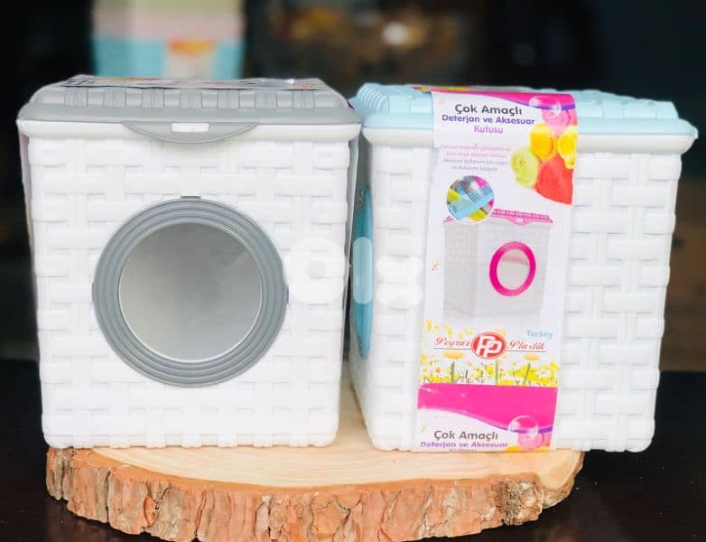lovely washing machine shape detergent box 4